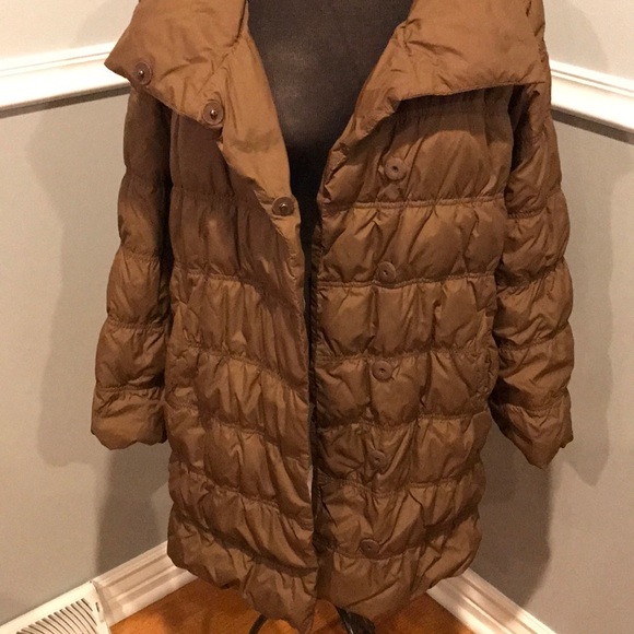 SOLD Eileen Fisher down puffer coat - Picture 6 of 8